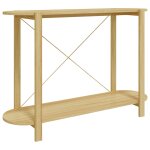 Vidaxl table console 110x38x75 cm bois d'ing�nierie