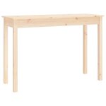 Vidaxl table console 110x40x75 cm bois massif de pin Vidaxl table console 110x40x75 cm bois massif de pin