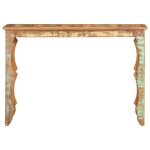 Vidaxl table console 110x40x76 cm bois de récupération massif Vidaxl table console 110x40x76 cm bois de récupération massif
