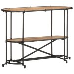 Vidaxl table console 110x42x76 cm bois massif d'acacia Vidaxl table console 110x42x76 cm bois massif d'acacia