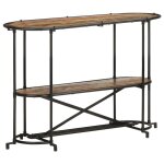 Vidaxl table console 110x42x76 cm bois massif de récupération Vidaxl table console 110x42x76 cm bois massif de récupération