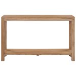 Vidaxl table console 120 x 35 x 75 cm bois de teck massif Vidaxl table console 120 x 35 x 75 cm bois de teck massif