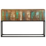 Vidaxl table console 120x30x75 cm bois de récupération massif Vidaxl table console 120x30x75 cm bois de récupération massif
