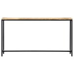 Vidaxl table console 140 x 35 x 76 cm bois de manguier massif brut Vidaxl table console 140 x 35 x 76 cm bois de manguier massif brut