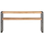 Vidaxl table console 150x30x75 cm bois d'acacia solide