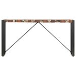 Vidaxl table console 150x35x76 cm bois de r�cup�ration massif