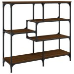 Vidaxl table console chêne marron 103x32x95 cm bois d'ingénierie Vidaxl table console chêne marron 103x32x95 cm bois d'ingénierie