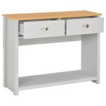 Vidaxl table console gris 97 x 35 x 76 cm Vidaxl table console gris 97 x 35 x 76 cm