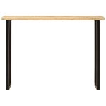 Vidaxl table console � live edge 105x33x76 cm bois de manguier massif