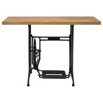 Vidaxl table console avec machine � coudre 110x40x75 cm
