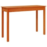 Vidaxl table console marron miel 110x40x75 cm bois massif de pin Vidaxl table console marron miel 110x40x75 cm bois massif de pin