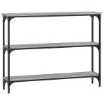 Vidaxl table console sonoma gris 100x22, 5x75 cm bois d'ingénierie Vidaxl table console sonoma gris 100x22, 5x75 cm bois d'ingénierie