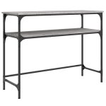 Vidaxl table console sonoma gris 100x35, 5x75 cm bois d'ingénierie Vidaxl table console sonoma gris 100x35, 5x75 cm bois d'ingénierie