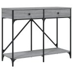Vidaxl table console sonoma gris 100x39x78, 5 cm bois d'ingénierie Vidaxl table console sonoma gris 100x39x78, 5 cm bois d'ingénierie