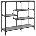 Vidaxl table console sonoma gris 103x32x95 cm bois d'ingnierie