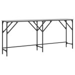 Vidaxl table console sonoma gris 180x29x75 cm bois d'ingénierie Vidaxl table console sonoma gris 180x29x75 cm bois d'ingénierie