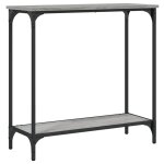 Vidaxl table console sonoma gris 75x30, 5x75 cm bois d'ingénierie Vidaxl table console sonoma gris 75x30, 5x75 cm bois d'ingénierie