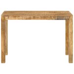 Vidaxl table  dner 110x55x76 cm bois de manguier massif