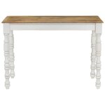 Vidaxl table  dner 110x60x76 cm bois de manguier massif