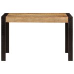 Vidaxl table � d�ner 120x60x76 cm bois de manguier massif