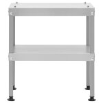 Vidaxl table pour fumoir  four 40x28x44, 5 cm acier galvanis