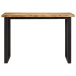 Vidaxl table � manger 110x55x75 cm bois de manguier massif
