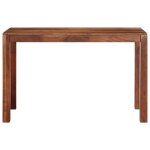 Vidaxl table � manger 120x60x76 cm bois d'acacia massif