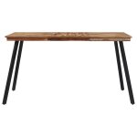 Vidaxl table à manger 148x97x76 cm bois massif de teck Vidaxl table à manger 148x97x76 cm bois massif de teck