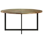 Vidaxl table  manger 150x75 cm bois massif de rcupration