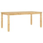 Vidaxl table à manger corona 180x90x75 cm bois massif de pin Vidaxl table à manger corona 180x90x75 cm bois massif de pin