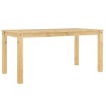 Vidaxl table � manger panama 160x80x75 cm bois massif de pin