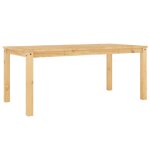 Vidaxl table � manger panama 180x90x75 cm bois massif de pin