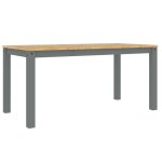 Vidaxl table à manger panama gris 160x80x75 cm bois massif de pin Vidaxl table à manger panama gris 160x80x75 cm bois massif de pin
