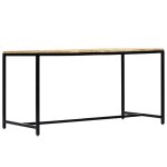 Vidaxl table à manger 140x70x75 cm bois de manguier massif brut Vidaxl table à manger 140x70x75 cm bois de manguier massif brut