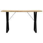 Vidaxl table à manger 140x80x76 cm bois de manguier massif Vidaxl table à manger 140x80x76 cm bois de manguier massif