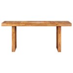 Vidaxl table de salle à manger 180x90x75 cm bois solide d'acacia Vidaxl table de salle à manger 180x90x75 cm bois solide d'acacia