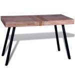 Vidaxl table teck recycl