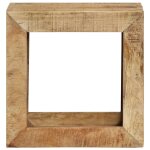 Vidaxl tabouret 40x30x40 cm bois de manguier solide