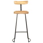 Vidaxl tabourets de bar lot de 2 49x43x103 cm bois de manguier massif Vidaxl tabourets de bar lot de 2 49x43x103 cm bois de manguier massif