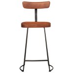 Vidaxl tabourets de bar lot de 2 49x43x88 cm bois de manguier massif
