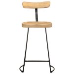 Vidaxl tabourets de bar lot de 2 49x43x88 cm bois de manguier massif Vidaxl tabourets de bar lot de 2 49x43x88 cm bois de manguier massif