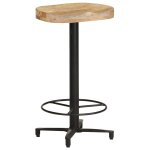 Vidaxl tabourets de bar lot de 2 66 cm bois de manguier massif