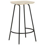 Vidaxl tabourets de bar lot de 4 bois de manguier massif Vidaxl tabourets de bar lot de 4 bois de manguier massif