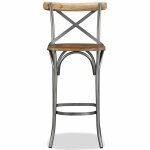 Vidaxl tabouret de bar bois de manguier massif