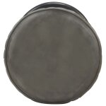 Vidaxl tabouret de bar gris cuir vritable