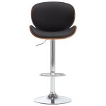 Vidaxl tabouret de bar noir similicuir