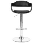 Vidaxl tabouret de bar noir similicuir Vidaxl tabouret de bar noir similicuir
