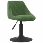 Vidaxl tabouret de bar vert foncé velours Vidaxl tabouret de bar vert foncé velours