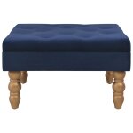 Vidaxl tabouret bleu marine 60x60x36 cm velours Vidaxl tabouret bleu marine 60x60x36 cm velours