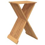 Vidaxl tabouret pliant 40x32, 5x70 cm bois massif de teck